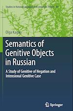 Semantics of Genitive Objects in Russian