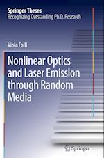 Nonlinear Optics and Laser Emission through Random Media