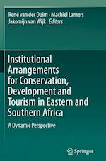 Institutional Arrangements for Conservation, Development and Tourism in Eastern and  Southern Africa