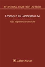 Leniency in EU Competition Law