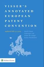 Visser's Annotated European Patent Convention 2019 Edition
