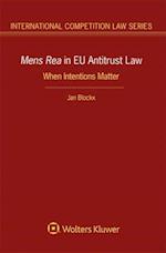 Mens Rea in Eu Antitrust Law