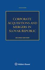 Corporate Acquisitions and Mergers in Slovak Republic