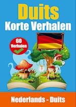 Korte Verhalen in het Duits Nederlands en het Duits naast elkaar