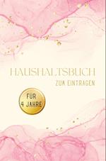 Haushaltsbuch für 4 Jahre