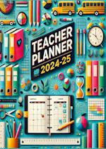 Lehrerplaner 2024-25: Teacher Planner 2024-25