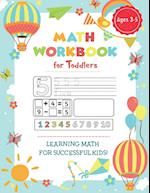 Preschool Math Workbook for Toddlers Ages 2-4