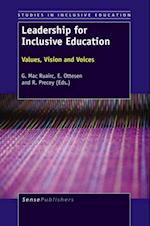 Leadership for Inclusive Education