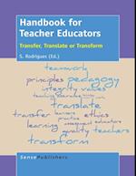 Handbook for Teacher Educators