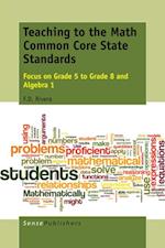 Teaching to the Math Common Core State Standards