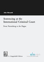 Sentencing at the International Criminal Court