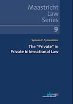 The "Private" in Private International Law