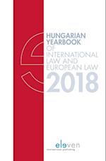 Hungarian Yearbook of International and European Law 2018