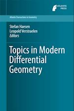 Topics in Modern Differential Geometry