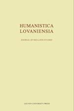 Humanistica Lovaniensia, Volume LXVI - 2017