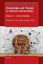 Knowledge and Change in African Universities