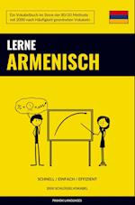 Lerne Armenisch - Schnell / Einfach / Effizient