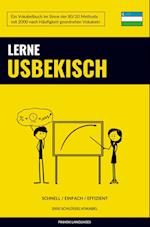 Lerne Usbekisch - Schnell / Einfach / Effizient