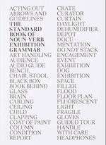 The Standard Book of Noun-Verb Exhibition Grammar