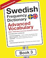 Swedish Frequency Dictionary - Advanced Vocabulary