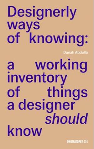 Designerly Ways of Knowing