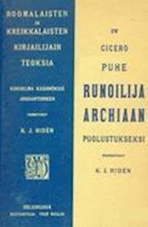 Puhe runoilija Archiaan puolustukseksi