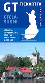GT Tiekartta Etelä-Suomi / Syd-Finland : vägkarta - Strassenkarte - road map