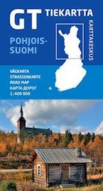 GT Tiekartta Pohjois-Suomi / Nord-Finland :  vägkarta - Strassenkarte - road map