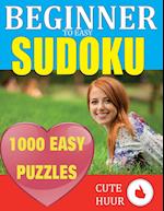 1000 Sudoku Beginner to Easy Puzzles