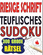 Riesige Schrift Teuflisches Sudoku