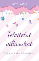 Teloitetut villasukat