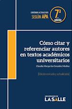 Como citar y referenciar autores en textos academicos universitarios