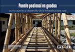 Puente peatonal en guadua como aporte al desarrollo de la infraestructura rural