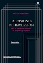 Decisiones de inversión