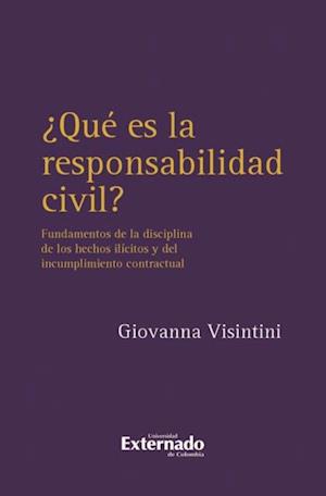 ¿Qué es la responsabilidad civil?