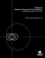 Solution of Mathisson-Papapetrou-Dixon equations