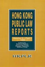 Hong Kong Public Law Reports V 3 Part 1