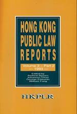 Hong Kong Public Law Reports V 3 Part 2