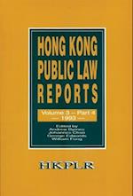 Hong Kong Public Law Reports V 3 Part 4