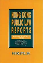 Hong Kong Public Law Reports V 4 Part 1