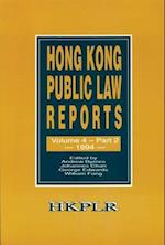 Hong Kong Public Law Reports V 4 Part 2