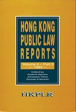 Hong Kong Public Law Reports V 4 Part 3