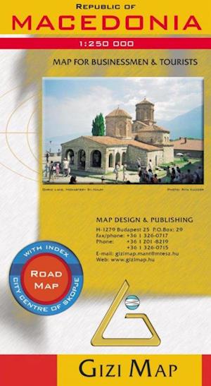 Macedonia, Republic of , Map for business & Tourists