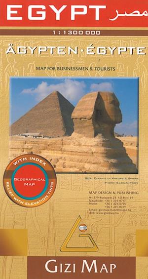 Egypt, Gizi Geographical Map