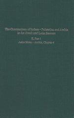 The Onomasticon of Iudaea - Palaestina and Arabia in the Greek and Latin Sources, Volume II, Part 1