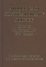Middle East Contemporary Survey, Vol. XXIII