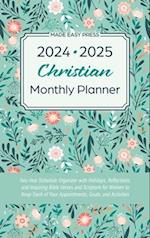 2024-2025 Christian Monthly Planner