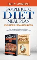 Sample keto diet meal plan