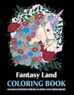 Fantasy Land Coloring Book