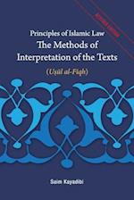 Principles of Islamic Law-The Methods of Interpretation of the Texts